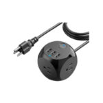 CARGADOR CUBO 3 TOMAS Y 3 USB